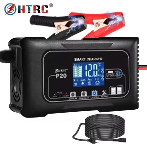 HTRC 15A/20A/25A/35A chargeur de batterie de voiture 12V 24V chargeur intelligent pour plomb-acide PB AGM LiFePO4 Batteri chargeur de moto automatique HTRC 15A/20A/25A/35A chargeur de batterie de voiture 12V 24V chargeur intelligent pour plomb-acide PB AGM LiFePO4 Batteri chargeur de moto automatique