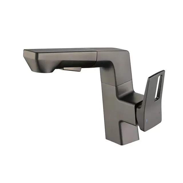 Robinet de lavabo extractible pour salle de bains – vue 5
