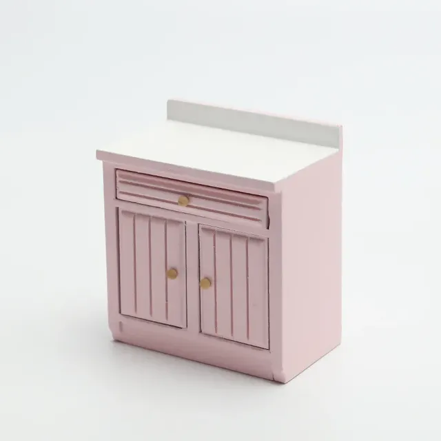 Maison de poupée Mini Table de cuisine évier comptoir… – vue 5