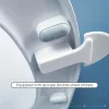 Poignée de siège de toilette pratique pour une utilisation dans la salle de bain, accessoire de salle de bain domestique Portable mains libres