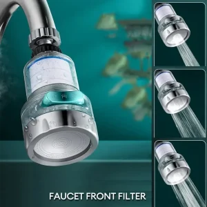 Baokemo 360 rotatif purificateur d’eau filtre robinet universel pour cuisine salle de bain douche ménage filtre PP coton haute densité Baokemo 360 rotatif purificateur d’eau filtre robinet universel pour cuisine salle de bain douche ménage filtre PP coton haute densité