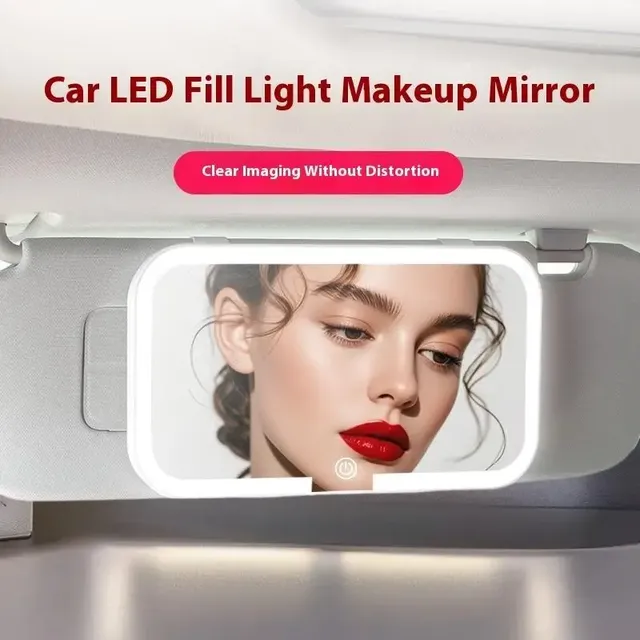 Miroir de maquillage haute définition avec lumières LED…