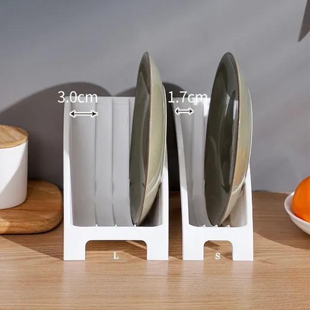 Range assiettes modulable cuisine support bols plastique… – vue 3