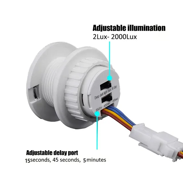 Capteur de mouvement interrupteur de lumière 220V 110V… – vue 2