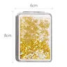 Miroir rond de maquillage créatif à sable mouvant – vue 5