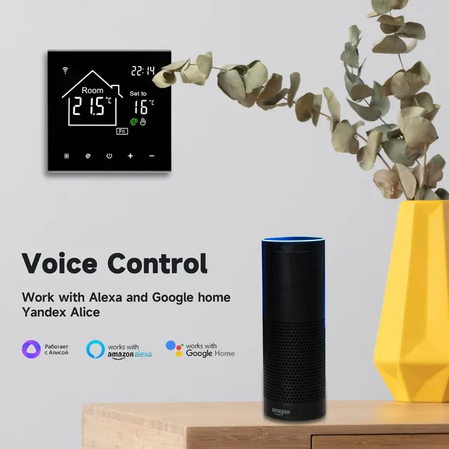 Tuya Smart ThermoandreLCD Display Touch Screen – vue 4