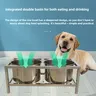 Bol de nourriture pour chien en acier inoxydable – vue 4