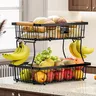 Étagère de rangement de cuisine Double couche – vue 1