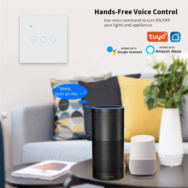 Wifi commutateur intelligent 2 voies 1 gang 2 gang 3… – vue 5