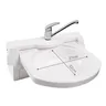 Lavabo pliable en matériau acrylique pour camping-car – vue 5