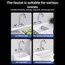 Robinet mitigeur de cuisine mural – vue 6