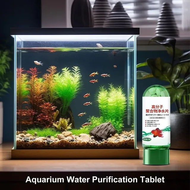 Comprimés purification eau aquarium pastilles vertes… – vue 4