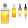 Ampoule LED en Forme de Flamme Simulée, Accessoires Électroniques pour la Maison, Lampe à Effet de Flamme, 6W, 9W, 15W, E14, Inda B22, 85-265V