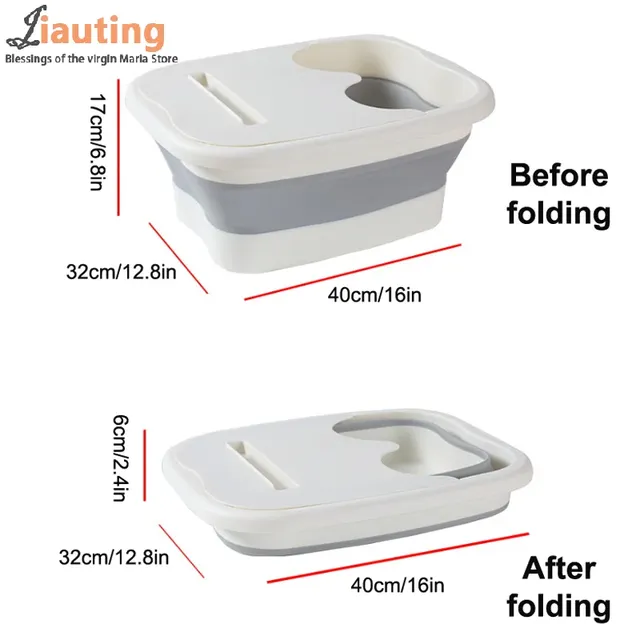Bain de pieds pliable – vue 6