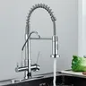 Robinet de cuisine moderne chromé – vue 4