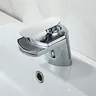 Cascade lavabo en laiton mitigeur de lavabo à poignée… – vue 3