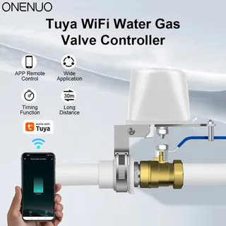 Tuya WiFi vanne d'eau arrêt de gaz robinet à tournant sphérique…