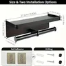 Porte-papier toilette Salle de bain Support mural Papier… – vue 3
