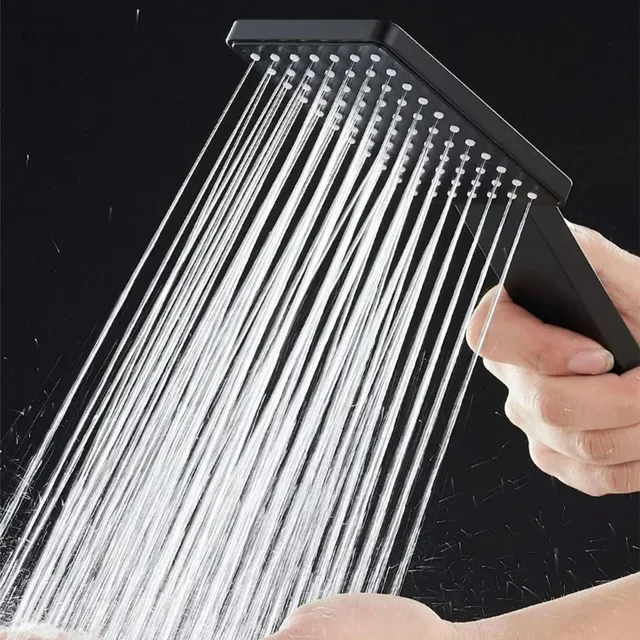 Pommeau douche carré sortie eau agrandie pressurisé… – vue 5