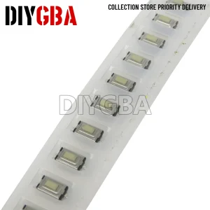 100 pièces Micro interrupteur tactile 3X6X2.5 interrupteur à bouton-poussoir Tactile 3*6*2.5mm SMD 2 broches télécommande de voiture bouton interrupteur