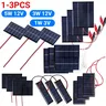 5W 5V/12V 1W 3V Mini panneau solaire polysilicium… – vue 1