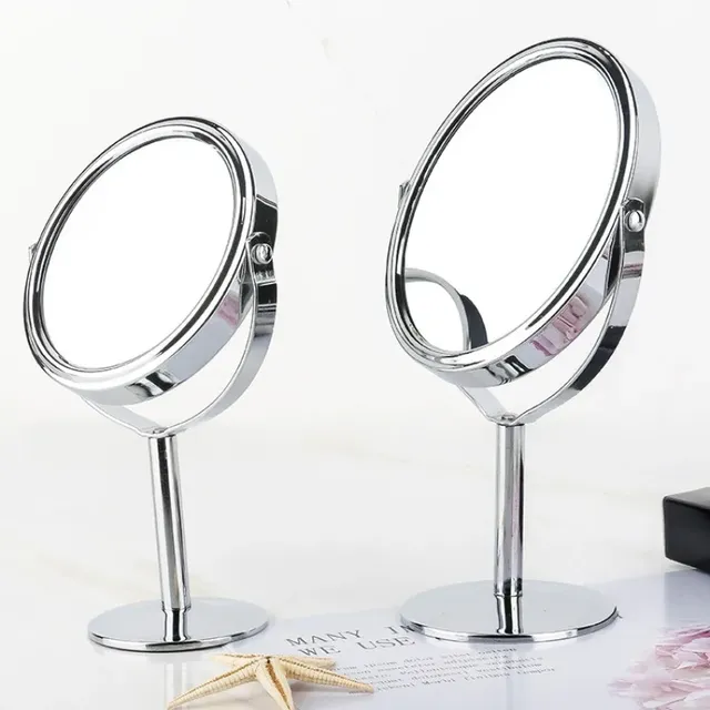 Mini miroir de maquillage de beauté Double face