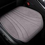 Housses de siège de voiture en daim souple, coussins antidérapants respirants pour siège avant/arrière, taille universelle, accessoires de Protection pour siège intérieur de voiture