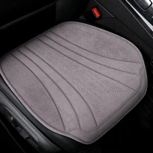 Housses de siège de voiture en daim souple, coussins antidérapants respirants pour siège avant/arrière, taille universelle, accessoires de Protection pour siège intérieur de voiture