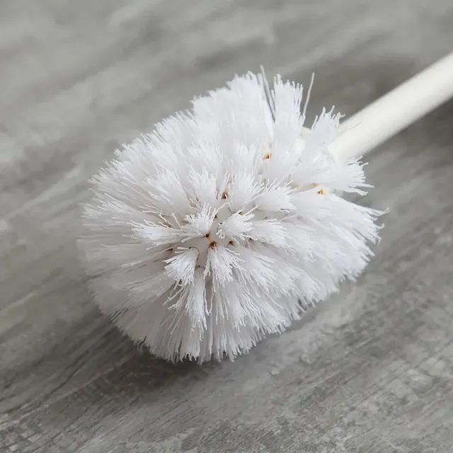 Brosse toilette moderne support couvercle noir plastique… – vue 5