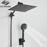 Pommeau de douche à haute pression noir/douche à main… – vue 1