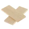 Planche rectangulaire en bois inachevé pour peintures – vue 5