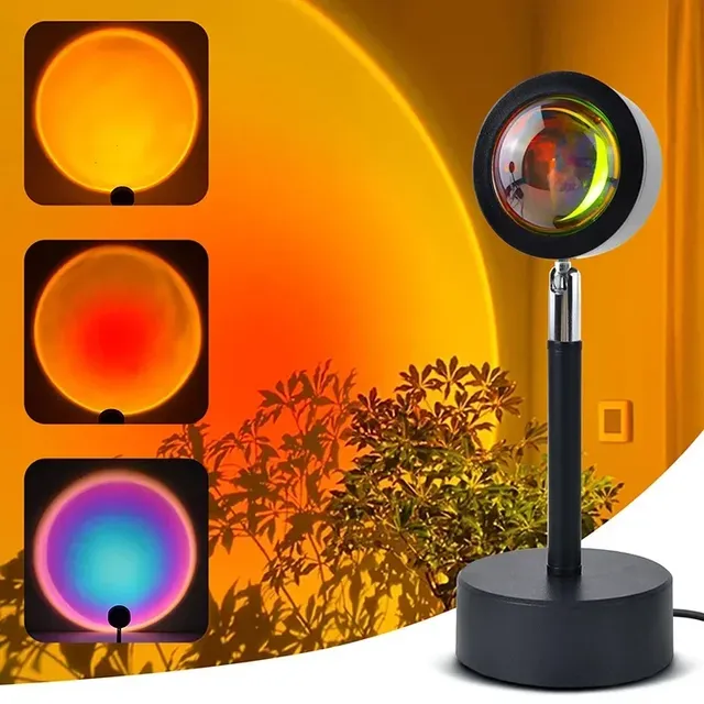 Lampe LED arc-en-ciel intelligente – vue 3