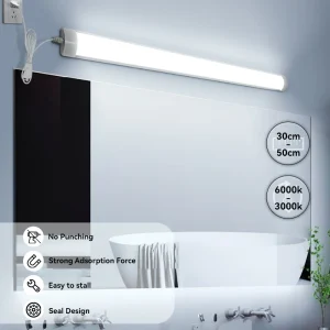 Tube lumineux LED pour miroirs, lampe de courtoisie moderne, luminaire HOWall, 20W, 10W, 20cm, 50cm Tube lumineux LED pour miroirs, lampe de courtoisie moderne, luminaire HOWall, 20W, 10W, 20cm, 50cm