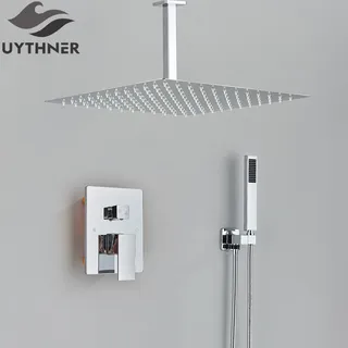 Robinet de salle de bains chromé