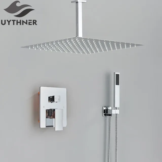 Robinet de salle de bains chromé