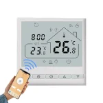 Thermostat intelligent WiFi avec écran LCD, chauffage de l&rsquo;eau programmable, commande vocale Tuya, installation bricolage, température intelligente, 5 + 2, 3A