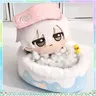 Mini baignoire ovale bleue peluches rondes rembourrées… – vue 6