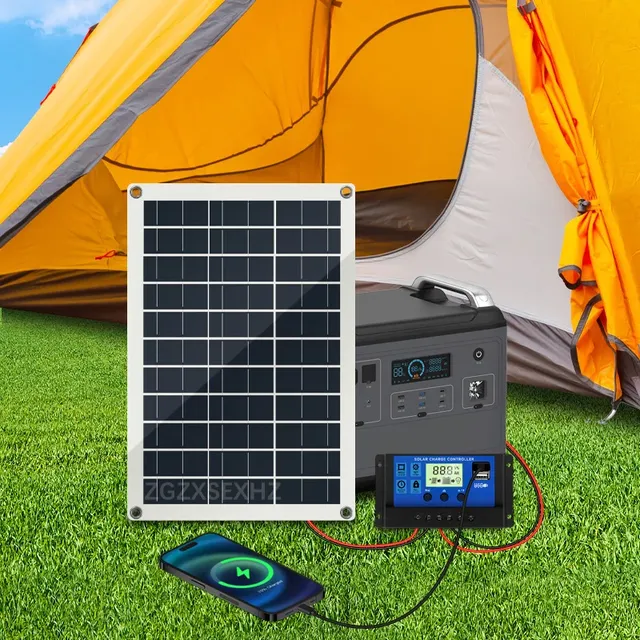 1000W Panneau Solaire 12V Cellule Solaire Avec 50A 100A… – vue 5