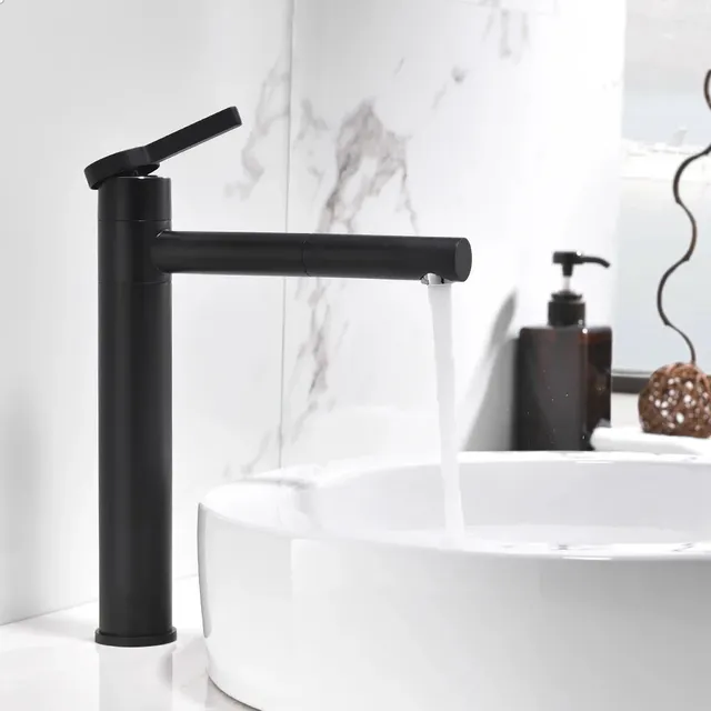 Robinet d'évier de lavabo en acier inoxydable – vue 4