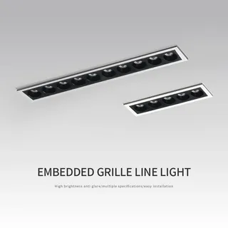 Plafonniers LED à intensité variable COB downlights projecteurs…