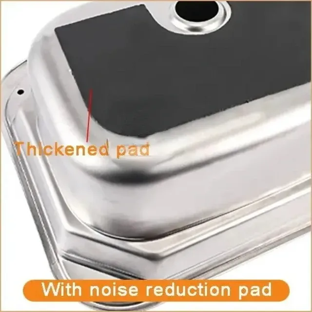 Lavabo à main en acier inoxydable pour caravane et Camping – vue 6