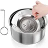 Mangeoire à eau en acier inoxydable pour chien et chat – vue 3
