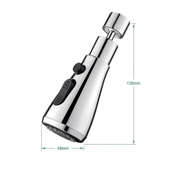 Universel 360 ° Extension de robinet de cuisine pivotant… – vue 5