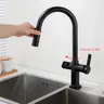 Mitigeur cuisine col cygne noir mat écran numérique… – vue 6