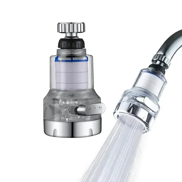 Baokemo 360 rotatif purificateur d'eau filtre robinet… – vue 6