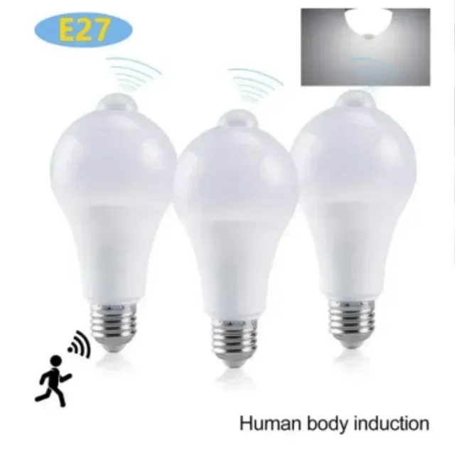 Ampoule LED intelligente avec capteur de mouvement PIR – vue 4