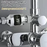Pommeau de douche avec moniteur de température d'eau… – vue 2