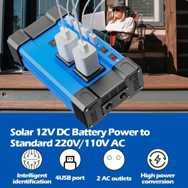 Kit de système de panneaux solaires 6000 W : sortie 110… – vue 5