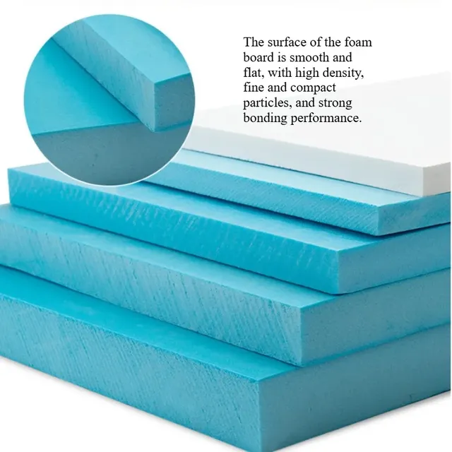 Panneau en mousse PVC blanc/noir/bleu 30x20cm – vue 6