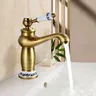 Robinet de salle de bains finition Bronze Antique – vue 2